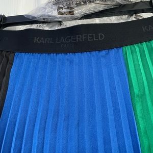 Karl Largerfeld Colorblock skirt. Size M